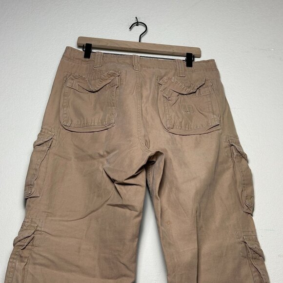 Surplus Tex Airborne Tan Khaki Cargo Pant Men 32x29 Utility Gorp Hike Military - Picture 3 of 14